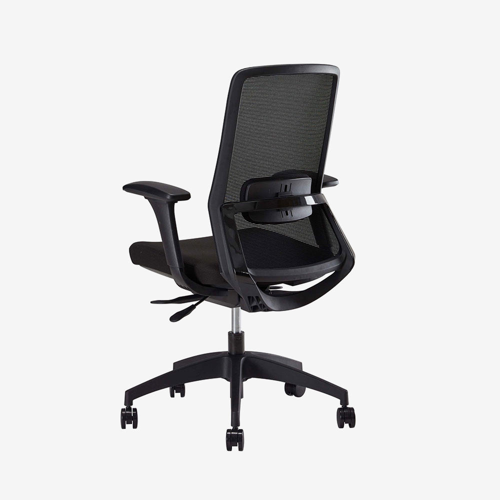 Mona task chair with arms side back 